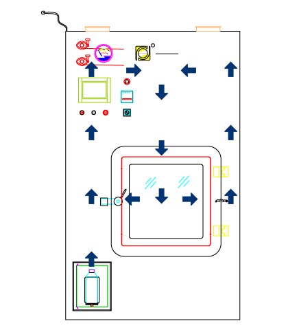 VHP过氧化氢灭菌传递窗