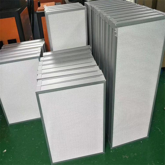 铝框无隔板高效过滤器-H13|H14高效过滤器