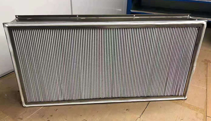 400度耐高温高效过滤器-耐350-400度高温高效空气过滤器