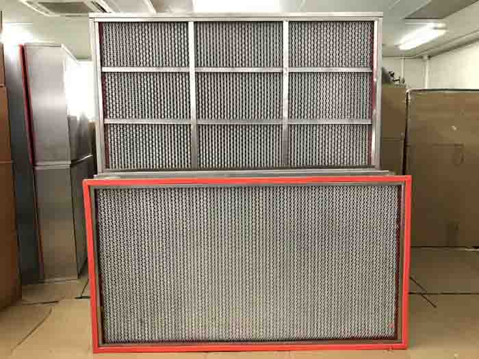 制药厂耐高温高效过滤器的设计特点